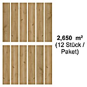 b!design Vinylvloer SPC Oak Fortuna (1.220 x 181 x 4,3 mm, Planken, Oak Fortuna) | BAUHAUS