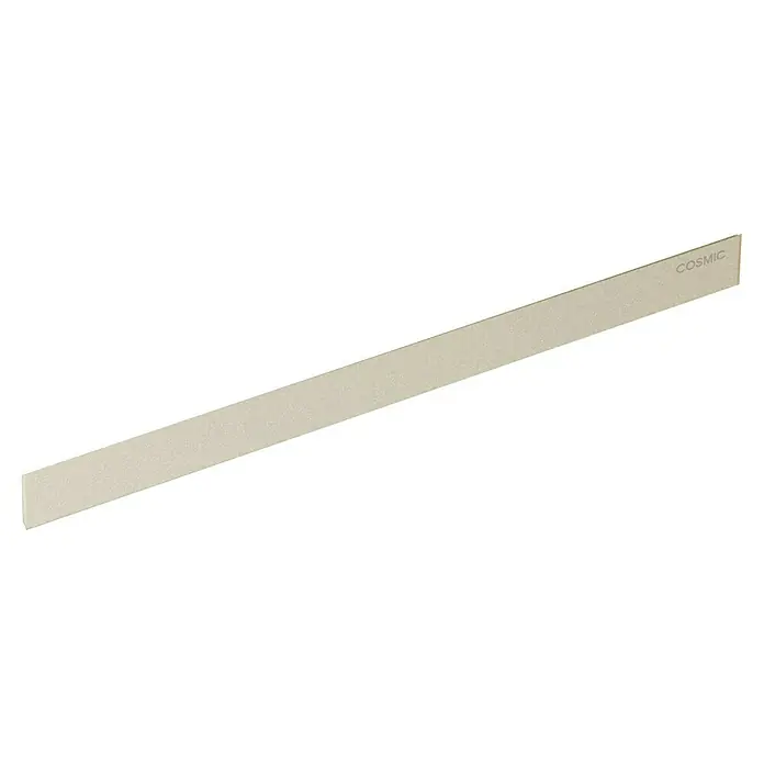Cosmic Guía de pared Alife - Blanco, L x An x Al: 0,4 x 40 x 2,7 cm - Una estantería COSMIC beige, perfecta para soluciones de almacenamiento elegantes en cualquier habitación. El diseño sencillo se integra a la perfección.