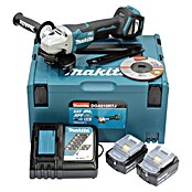 Makita LXT 18V Amoladora angular de batería DGA515 (18 V, 2 baterías, Diámetro disco: 125 mm) | BAUHAUS