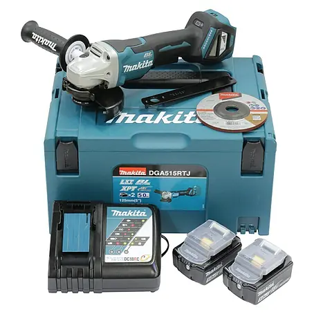 Makita LXT 18V Akku-Winkelschleifer DGA515RTJ + Artikelnr. 33855482 hinzufügen*