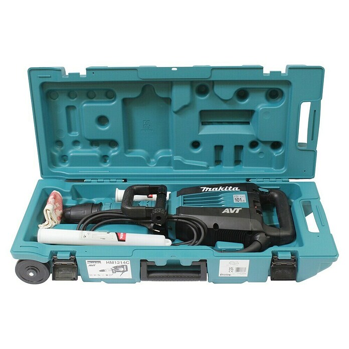 Makita Martillo demoledor HM1214C (1.510 W, 19,9 J, Alojamiento SDS-MAX) | BAUHAUS