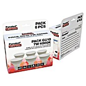 Panaled Pack bombillas LED (7 W, 600 lm, Blanco neutro, GU10) | BAUHAUS