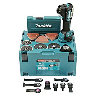 Makita LXT 18V Multiherramienta de batería DTM52ZJX2 (18 V, Sin batería)