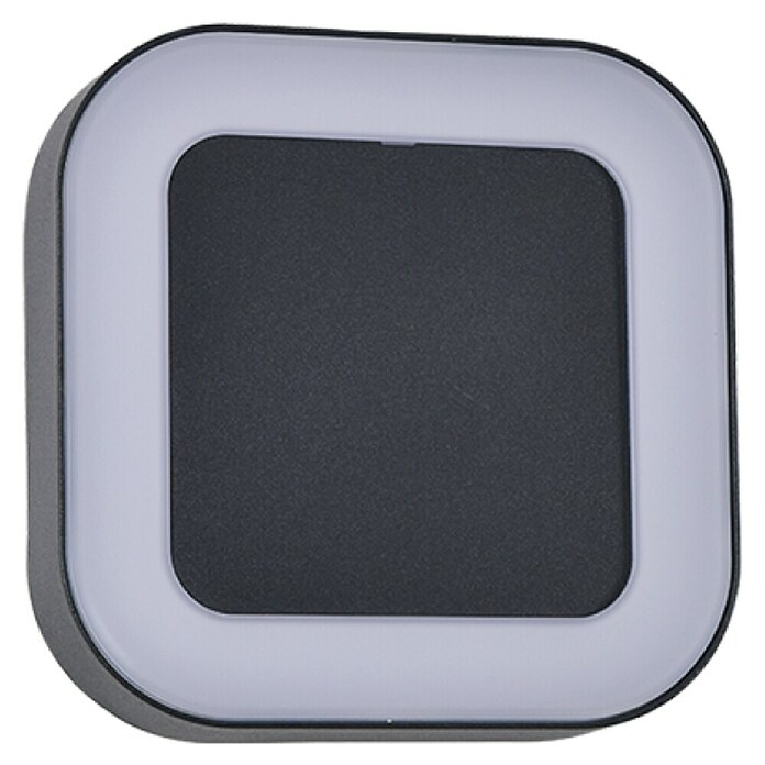 Green Tech Vanjska zidna LED svjetiljka Clara  (12 W, 200 x 200 x 45 mm, Crna, IP54) | BAUHAUS