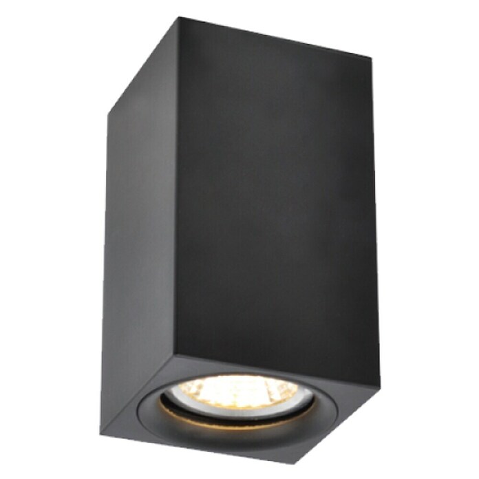 Green Tech Stropna spot svjetiljka  (30 W, D x Š x V: 60 x 60 x 100 mm, Crna, GU10) | BAUHAUS