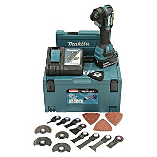 Makita LXT 18V Multiherramienta de batería DTM52RTJX2 (18 V, 1 batería)