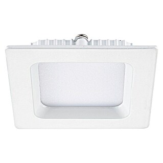 Green Tech LED ugradbena svjetiljka (3 W, Topla bijela, Bijela, D x Š x V: 85 x 85 x 28 mm)