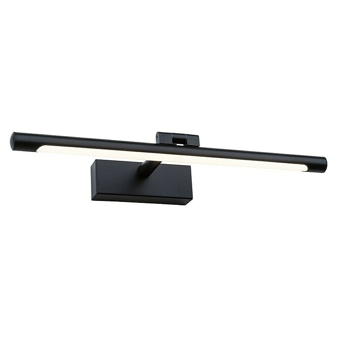 Paulmann Aplique LED para cuadros Mingo (11 W, L x An x Al: 17,5 x 41,5 x 5 cm, Negro, Blanco cálido) | BAUHAUS