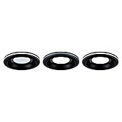 Paulmann Einbauleuchten-Set Sormus (19,5 W, Ø x H: 10 x 3,3 cm, Schwarz, 3 Stk., Warmweiß) | BAUHAUS