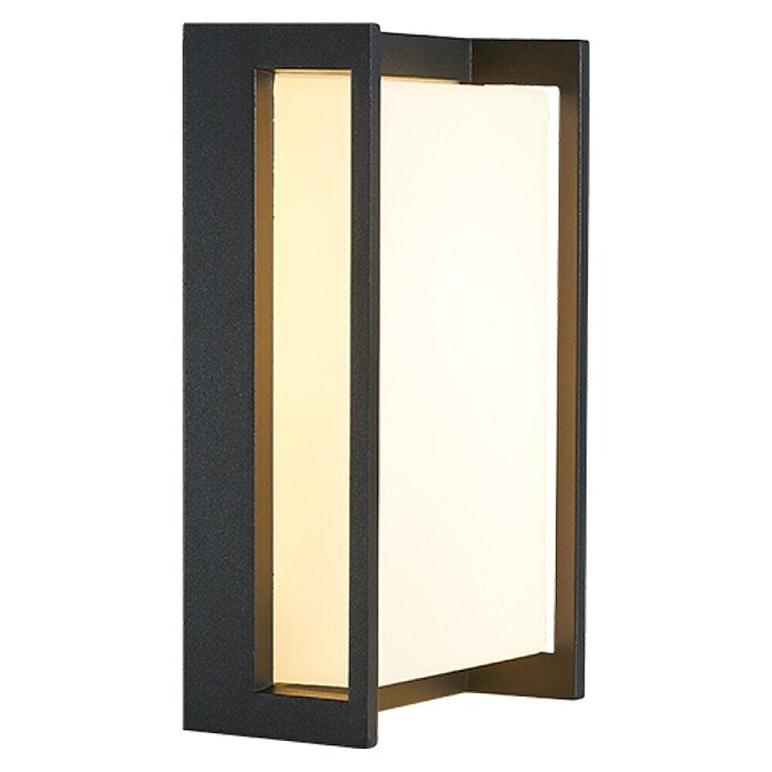 Green Tech Vanjska zidna LED svjetiljka Mars  (12 W, 240 x 130 x 80 mm, Crna, IP54) | BAUHAUS