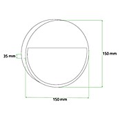 Green Tech Vanjska zidna LED svjetiljka Mercury  (3 W, 150 x 150 x 35 mm, Antracit, IP54) | BAUHAUS