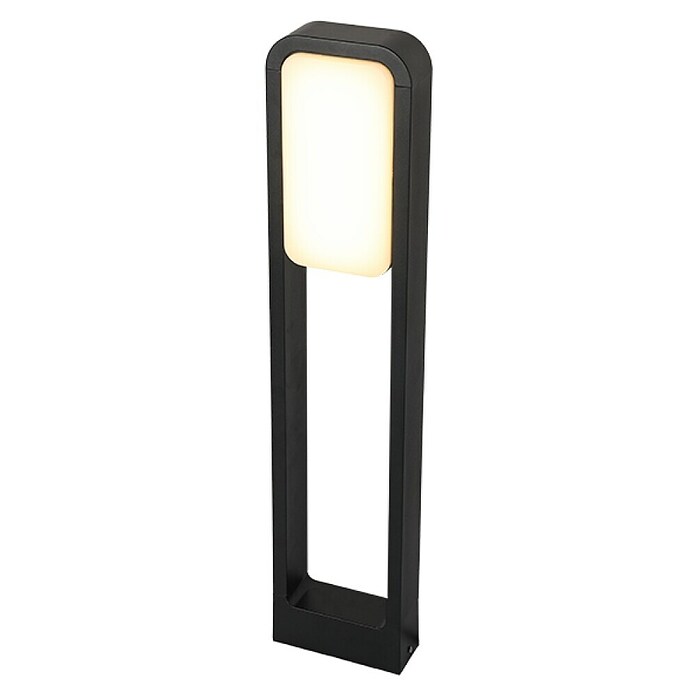 Green Tech Zunanja svetilka na stebričku Neptune  (20 W, Barva ohišja: Črna, Toplo bela, 150 x 70 x 700 mm, Z žarnico) | Svetilke za osvetlitev poti | Zunanja svetila | Elektro in svetila | Izdelki | BAUHAUS