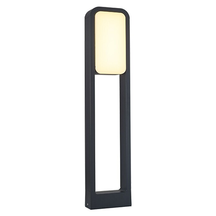 Green Tech Zunanja svetilka na stebričku Neptune  (20 W, Barva ohišja: Črna, Toplo bela, 150 x 70 x 700 mm, Z žarnico) | Svetilke za osvetlitev poti | Zunanja svetila | Elektro in svetila | Izdelki | BAUHAUS