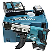 Makita LXT 18V Atornillador para placas de yeso de batería DFR550RTJ (18 V, 2 baterías, 5 Ah, 4.000 r.p.m.) | BAUHAUS