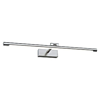 Paulmann Aplique LED para cuadros Mingo (14 W, L x An x Al: 17,5 x 61,5 x 5 cm, Aluminio Cepillado, Blanco cálido)