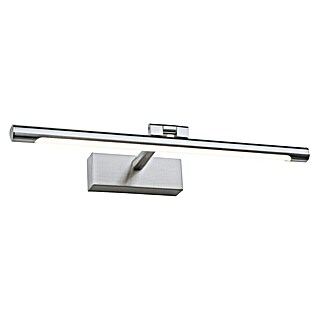 Paulmann Aplique LED para cuadros Mingo (11 W, L x An x Al: 17,5 x 41,5 x 5 cm, Aluminio Cepillado, Blanco cálido)