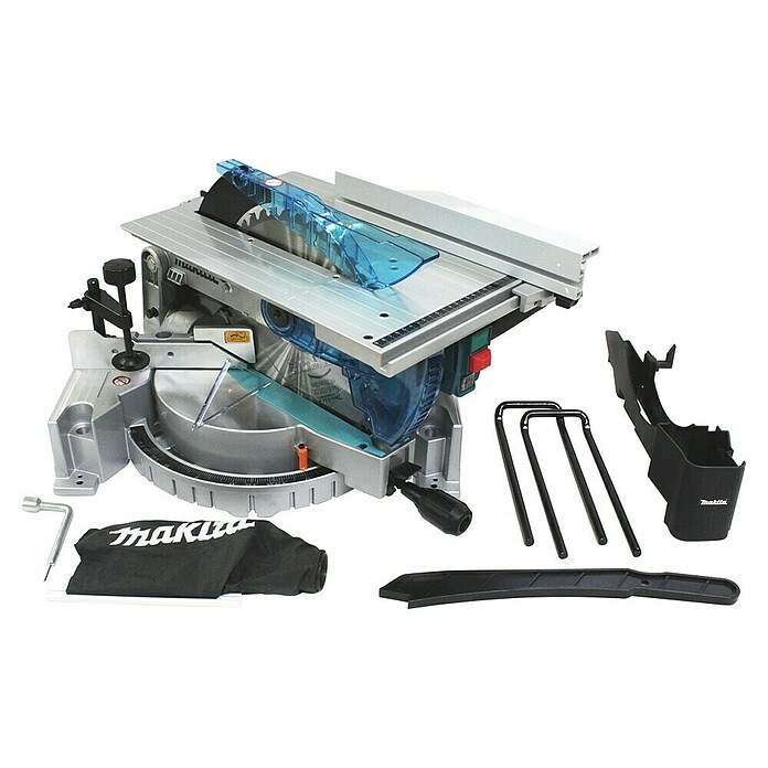 Makita Sierra ingletadora LH1201FL (1.650 W, Diámetro hoja de sierra: 305 mm, Número de revoluciones de marcha en vacío: 3.800 r.p.m.) | BAUHAUS