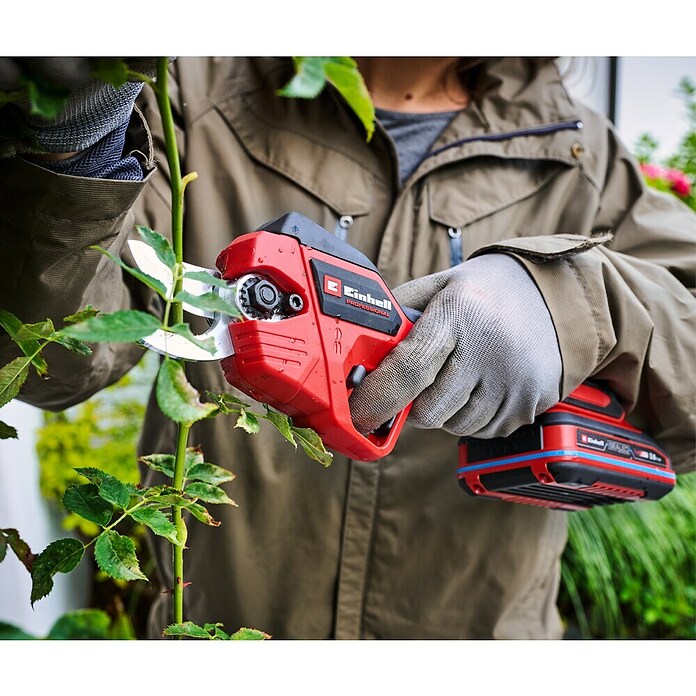 Einhell Professional Akumulatorske škarje za veje GP-LS 18/28 Li-Solo  (Napetost akumulatorja: 18 V, Maksimalna debelina vej: 28 mm, Število akumulatorjev: Brez baterije) | Škarje za travo in grmovje | Vrtni stroji in orodja | Vrt in prosti čas | Izdelki | BAUHAUS