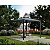 Palram Pavillon Palermo 3000 (2,95 x 2,95 x 2,98 m, Anthrazit)