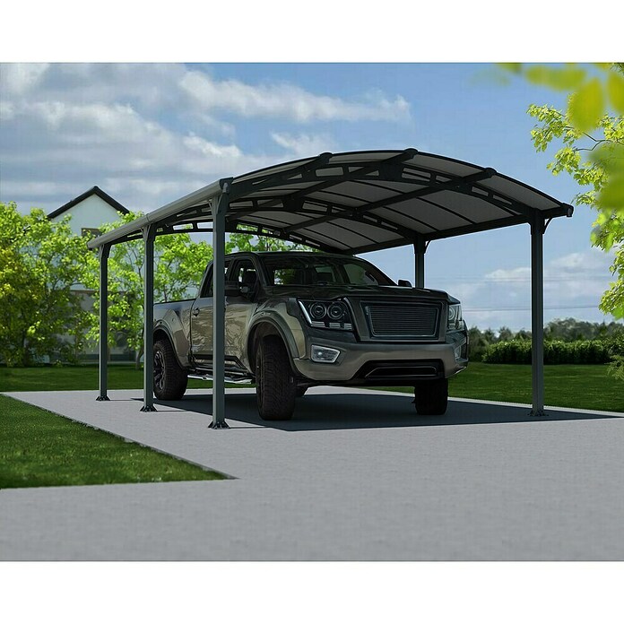 Palram Carport (L x An: 502 x 362 cm, Altura de entrada: 1,95 m)