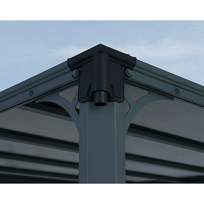 Palram Pérgola (L x An: 308 x 308 cm, Antracita)