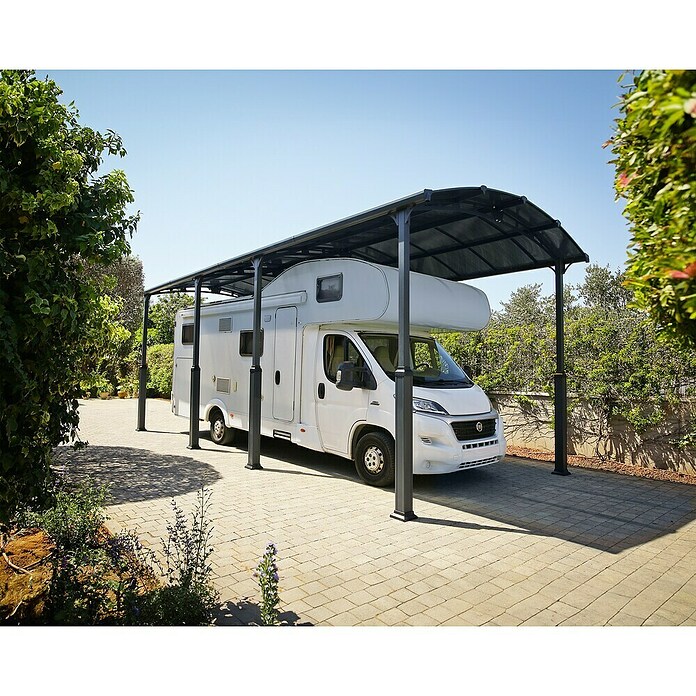 Palram Carport (L x B: 863 x 359 cm, Einfahrtshöhe: 329 cm)