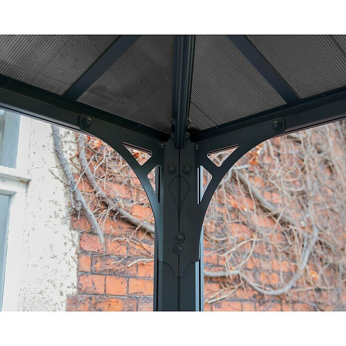 Palram Pavillon Martinique 5000 (L x B: 492 x 359 cm, Bronze)