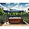 Palram Pavillon Palermo 3000 (2,95 x 2,95 x 2,98 m, Anthrazit)