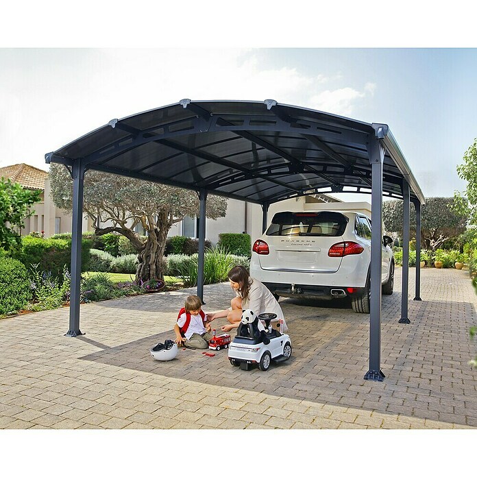 Palram Carport (L x An: 649 x 359 cm, Altura de entrada: 219 cm)