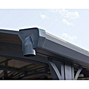 Palram Carport (L x An: 1.077 x 359 cm, Altura de entrada: 329 cm)