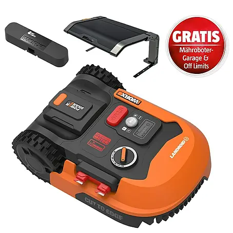 Worx PowerShare 20V Mähroboter-Set