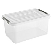 Curver Caja de almacenaje Handy (L x An x Al: 60 x 40 x 29 cm, Capacidad volumétrica: 50 l, Plástico, Con tapa) | BAUHAUS