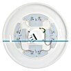 Philips Plafón LED redondo Moire Gen II (10 W, Blanco, Ø x Al: 25 x 6,8 cm)