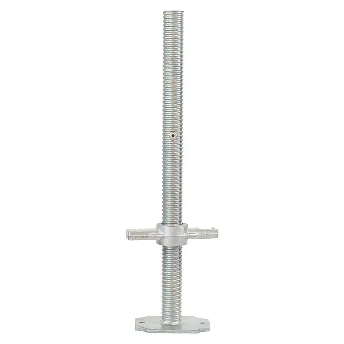 Altrad Soporte básico regulable GS80014.F - Largo: 50 cm - Soporte metálico con rosca para construcción. Altura ajustable para aplicaciones versátiles en obra.