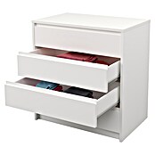 Meka Block Cajonera K66 (L x An x Al: 45 x 70,2 x 73,4 cm, Número de cajones: 4 ud., Blanco liso) | BAUHAUS