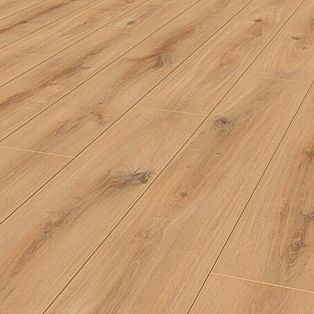 LOGOCLIC Laminatmuster Aquaprotect Sunset Oak (290 x 200 x 8 mm, Landhausdiele)