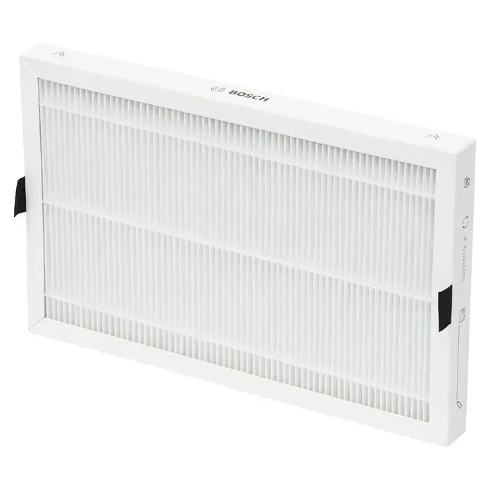 Bosch Filter für Luftentfeuchter Serie DRY - 2 Stk. - Bosch HEPA-Filter für Luftreiniger, fängt Staub, Pollen und Allergene ein und sorgt für saubere Luft im Raum.