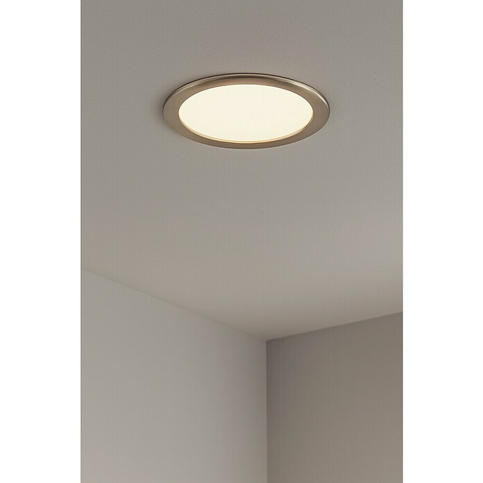 Eglo Fueva 5 Downlight empotrable LED redondo (16,5 W, Ø x Al: 21,6 x 2,1 cm, Blanco neutro) | BAUHAUS