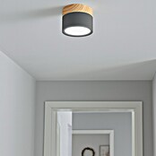 Alverlamp Foco de pared LED Aro (7 W, Ø x Al: 7,5 x 6,3 cm, Blanco neutro, Gris) | BAUHAUS