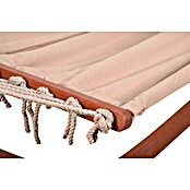 Garden Pleasure Hängematten-Set Madeira (L x B x H: 300 x 100 x 98 cm, Grau/Braun) | BAUHAUS