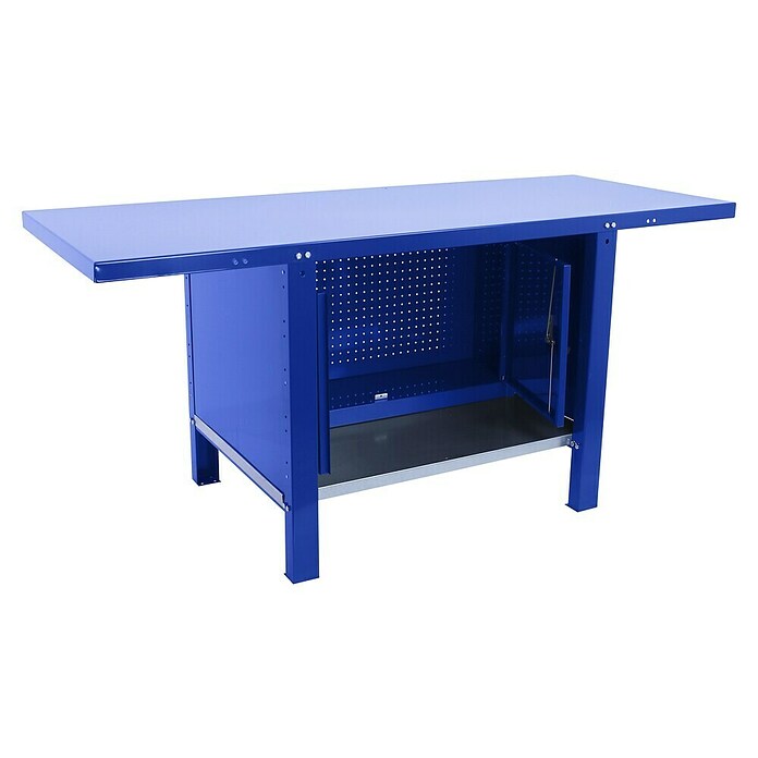 Simonrack Simonwork Banco de trabajo BT6L PRO Cabinet Metal (L x An: 73 x 180 cm, Altura de trabajo: 83 cm, Carga soportada: 700 kg, Azul) | BAUHAUS