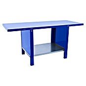 Simonrack Simonwork Banco de trabajo BT6L PRO Metal (L x An: 73 x 180 cm, Altura de trabajo: 83 cm, Carga soportada: 1.000 kg, Azul) | BAUHAUS