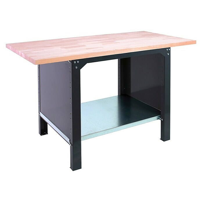 Simonrack Simonwork Banco de trabajo BT6L PRO Laminate (L x An: 75 x 150 cm, Altura de trabajo: 86,5 cm, Carga soportada: 1.300 kg, Antracita) | BAUHAUS