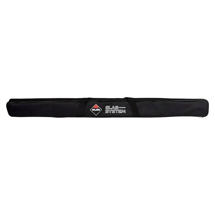 Rubi Set de guías - 3 pzs., Específico para: Cortadora TC-125 G2 - Bolsa negra RUBI SLAB SYSTEM para el transporte seguro de baldosas de gran formato, ideal para profesionales de la construcción.