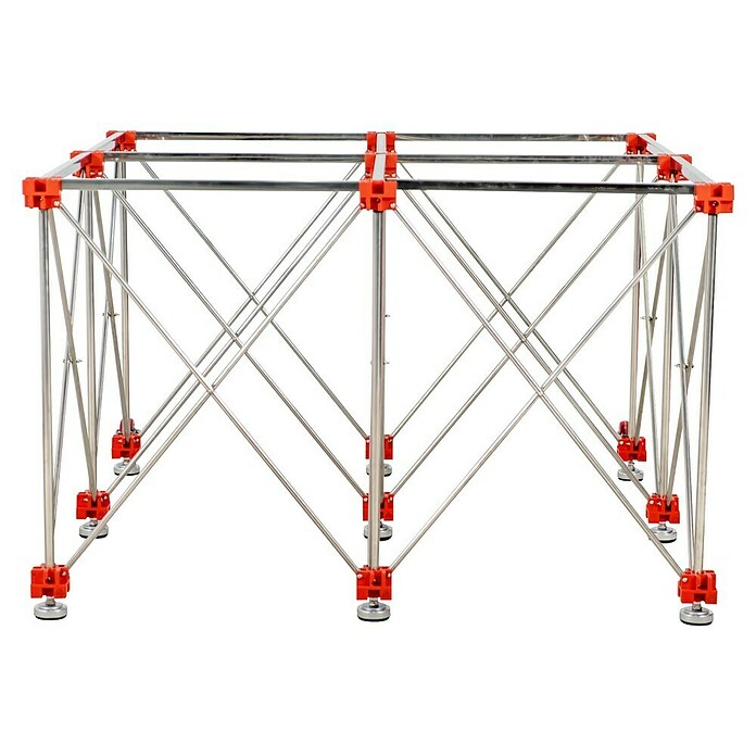 Rubi Mesa de trabajo extensible Spider (L x An: 120 x 120 cm, Peso máximo admitido: 700 kg) | BAUHAUS