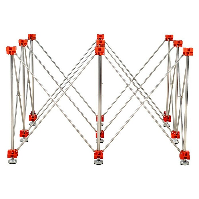 Rubi Mesa de trabajo extensible Spider (L x An: 120 x 120 cm, Peso máximo admitido: 700 kg) | BAUHAUS