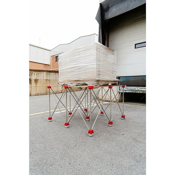 Rubi Mesa de trabajo extensible Spider (L x An: 120 x 120 cm, Peso máximo admitido: 700 kg) | BAUHAUS