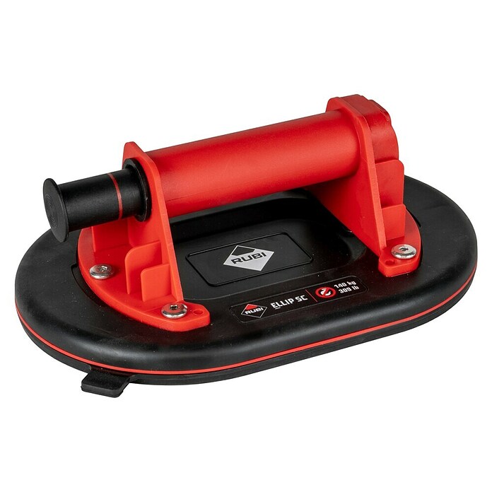 Rubi Ventosa para cristal Ellip SC (Ovalada, Carga soportada: 140 kg) | BAUHAUS