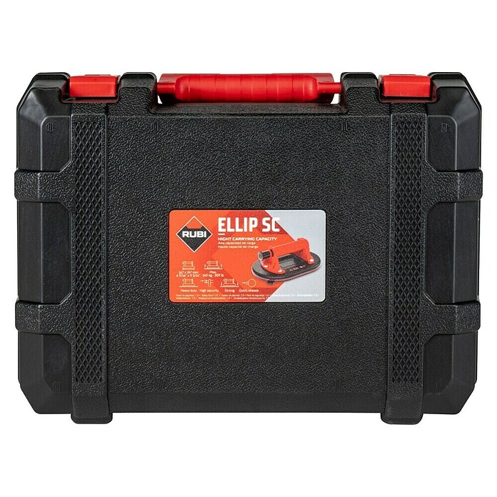 Rubi Ventosa para cristal Ellip SC (Ovalada, Carga soportada: 140 kg) | BAUHAUS