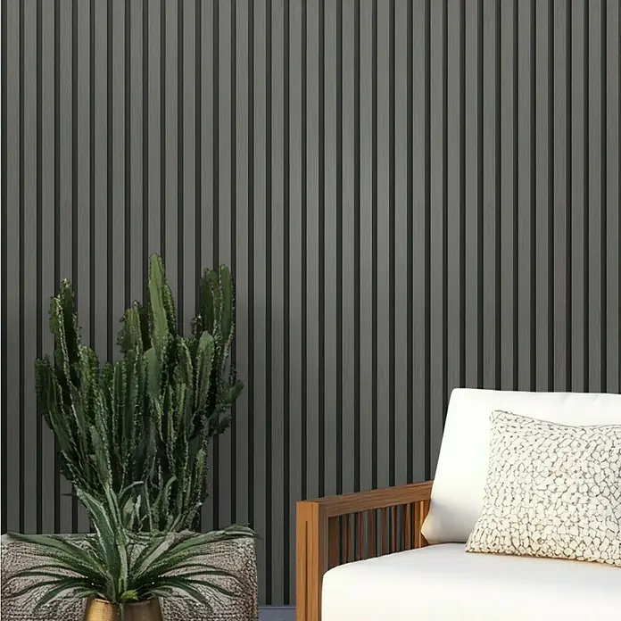 Wandpaneel OutdoorGrey, WPC, 2.350 x 219 x 26 mm - Bildausschnitt
